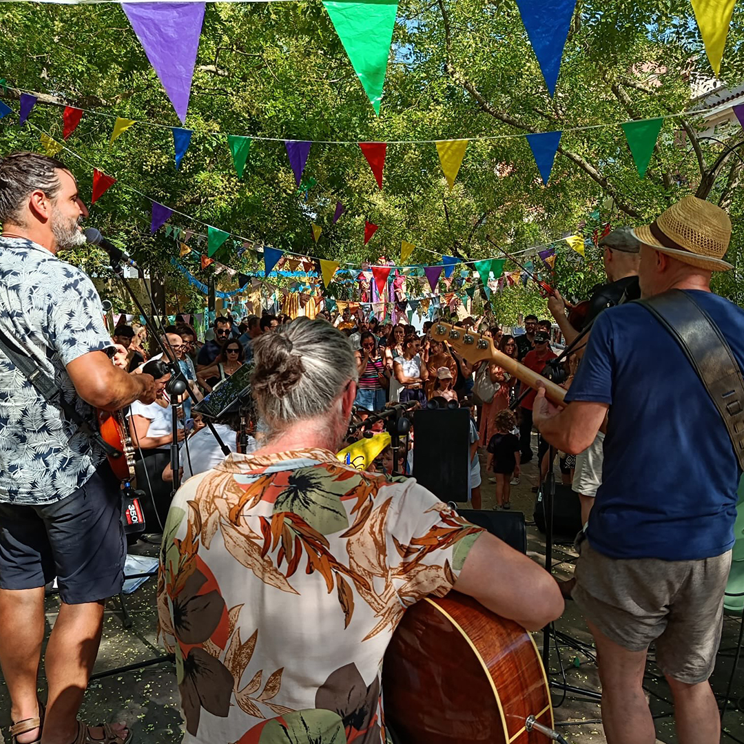 Actuació musical a càrrec d’Els Músics del Parc