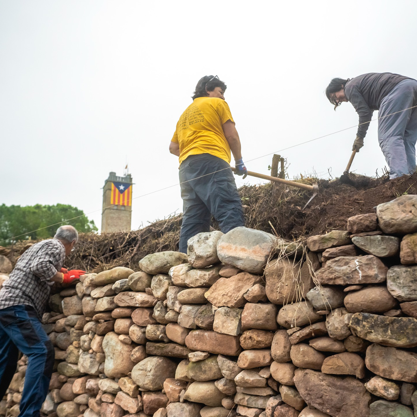 Matinal de recuperació de patrimoni de pedra seca
