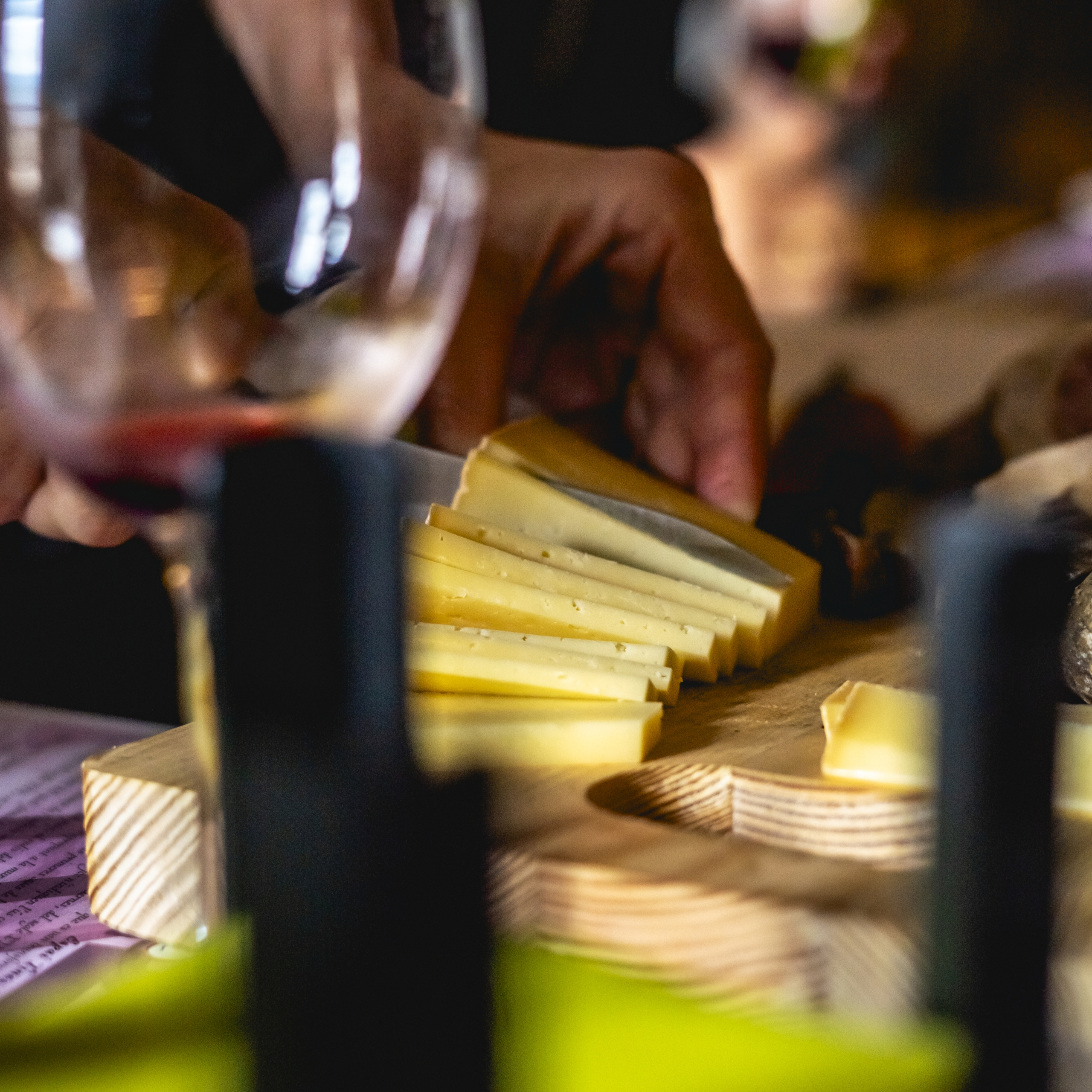 Tast de vins i formatges