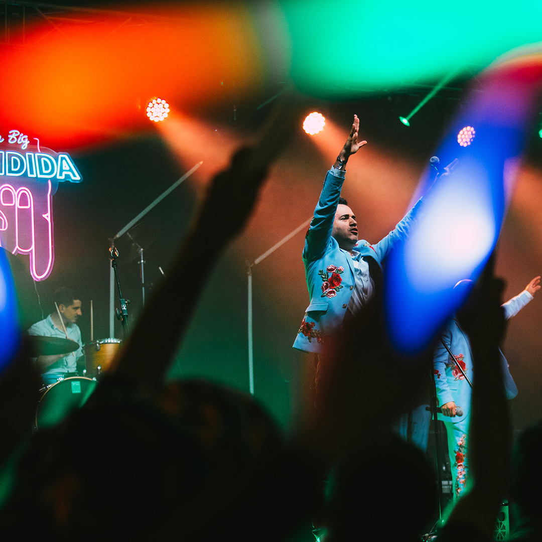 Actuació musical amb La Big Bandida